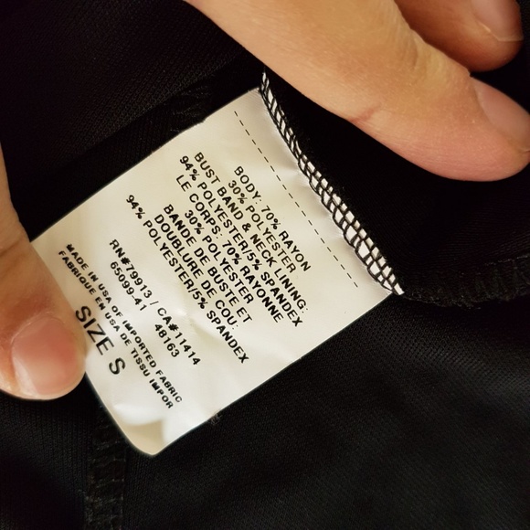 Mimi Maternity Midi Rayon Blend Dress size S - Picture 4 of 5